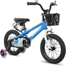 JOYSTAR Pluto 12 14 16 18 20 Inch Kids Bike with Light up Training Wheels, Kids'