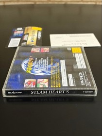Sega Saturn Steam Hearts Complete with Accessories T-62502G