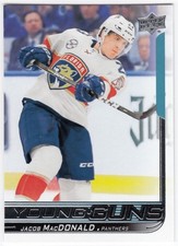 2018-19 Upper Deck Young Guns JACOB MacDONALD #465 Panthers UD YG SP RC Rookie