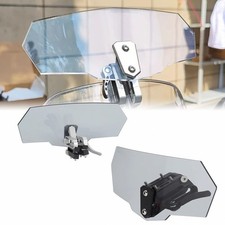 Universal Clip-On Windshield Extension Deflector Adjustable Wind Deflector