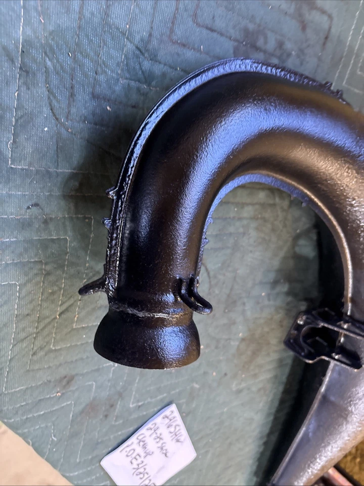 2000 Polaris RMK 700 exhaust pipe expansion chamber 296 - Image 3 of 4