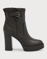 WORN ONCE / Veronica Beard Hannigan Leather Buckle Ankle Booties Size 5 