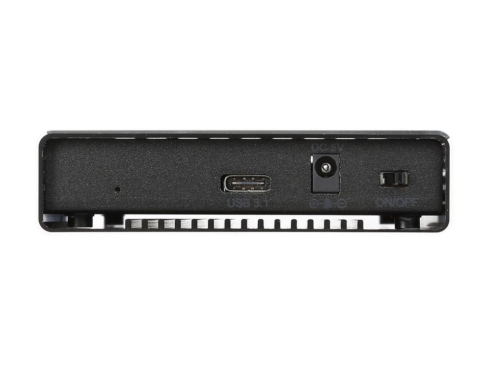 VANTEC NST-271C31-BK Aluminum 2.5" Black SATA USB 3.1 2.5" SATA to USB 3.1 Gen 2 - Image 4 of 4