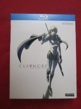 Claymore: The Complete Series (Blu-ray Disc, 2010, 3-Disc Set) for