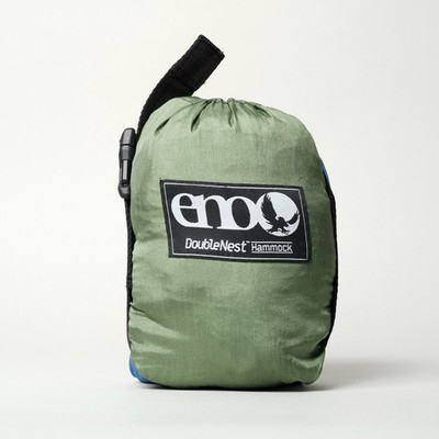 ENO DoubleNest Hammock (Green/Blue)