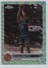 2022 Chrome OTE Overtime Elite Aqua & Green Wave Refractor /199 Tyler Smith 0co5