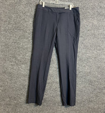 Worthington Womens Dress Pants Size 12 Blue Straight Leg Office Career Business