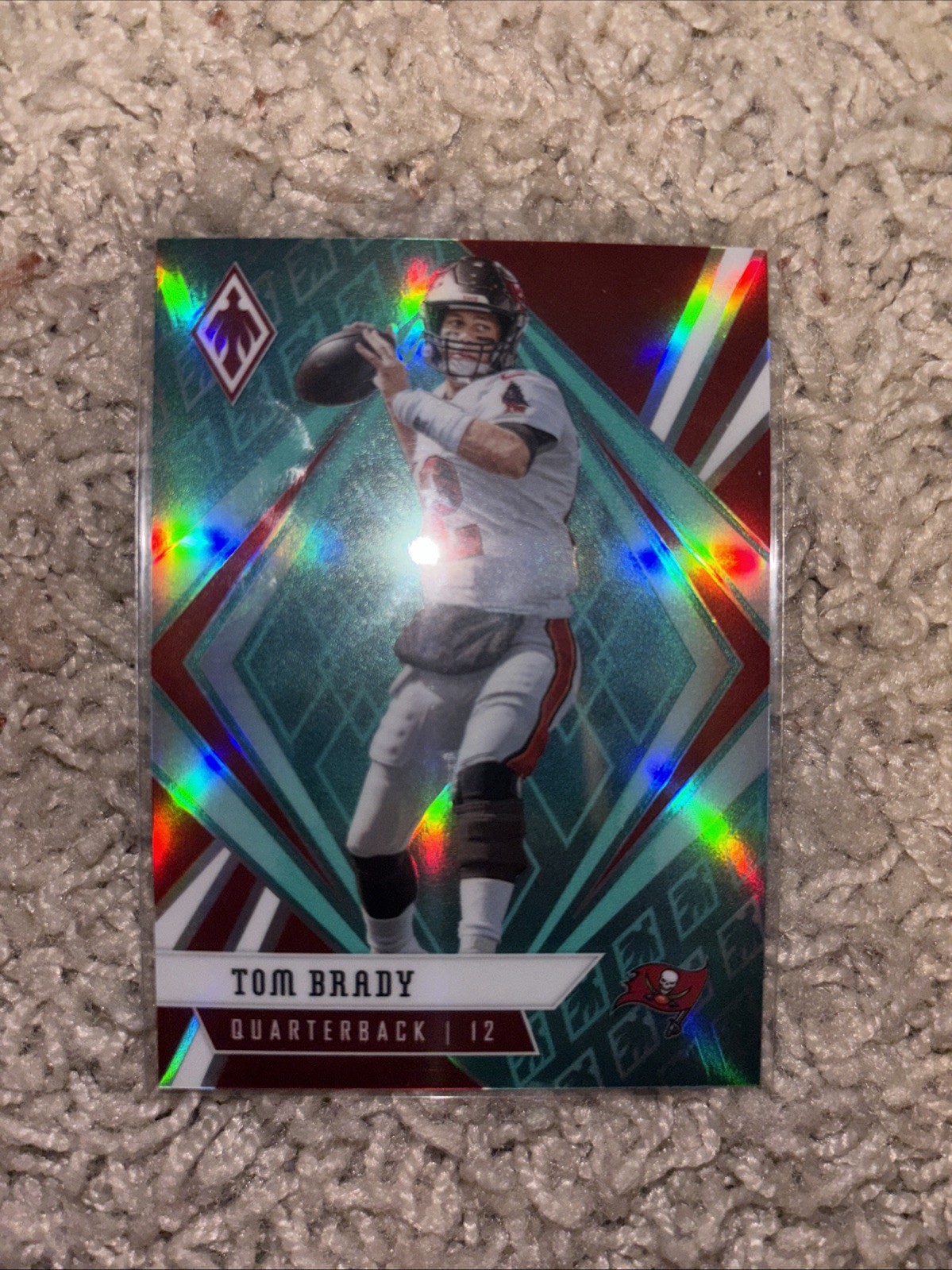 2020 Panini Phoenix - Tom Brady #35 Teal /175