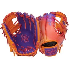 Rawlings Baseball Heart of The Hide PROR204-2PUO-RHT Infield 11.5 Purple/Orange