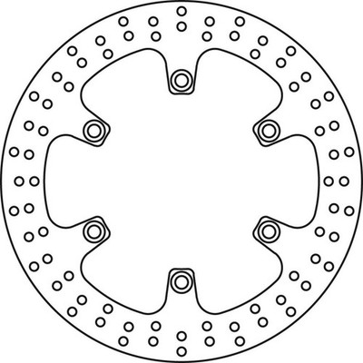 TRW Bremsscheibe (für: Honda NT 650 V Deauville CBS RC47 02-05 vorne )