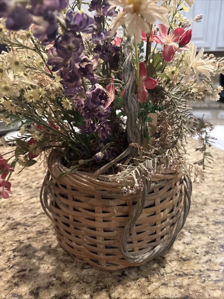 arreglo floral artificial Foto 2 de 4