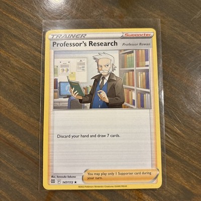 Professor's Research 147/172 2022 Pokemon World Championships Brilliant Stars G