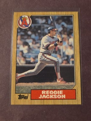 1987 Topps - Reggie Jackson #300