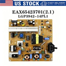 LG 42GB6500 42LB5610 TV Power Supply Board EAX65423701 2.1 LGP3942-14PL1