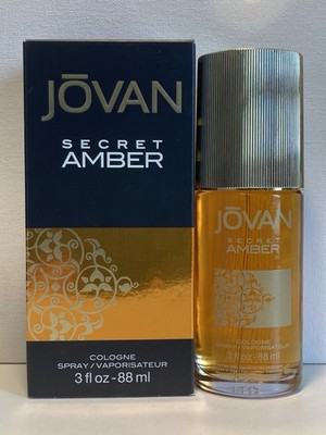 Jovan Secret Amber Cologne Spray Women s 3oz/88ml Perfume New In Box