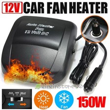 12V DC Car Truck Portable Electric Heater Heating Cooling Fan Defroster Demister
