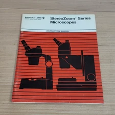 Bausch & Lomb StereoZoom Series Microscopes Instruction Manual