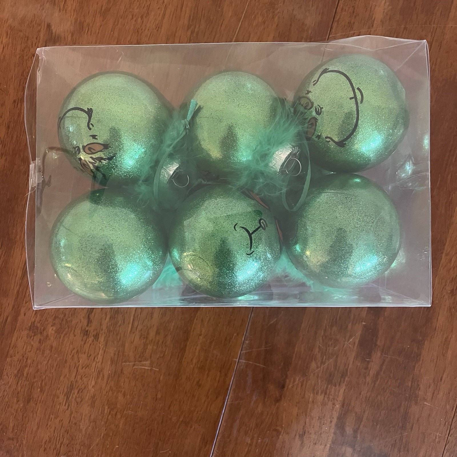 12-Piece Grinch Christmas Ball Ornament Set Brand New