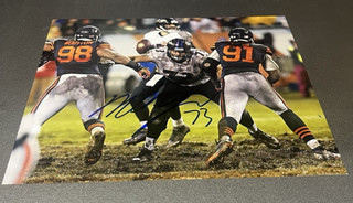 Marshal Yanda Autographed Signed Baltimore Ravens Gameday Photo