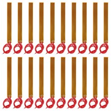 20pcs 10mmx93mm Polyimide Film Heater Pads, 12V 12W Adhesive Heating Elements