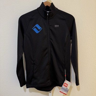 NWT Helly Hansen Regular Vertex Midlayer Jacket Full Zip Women s S Black Vail