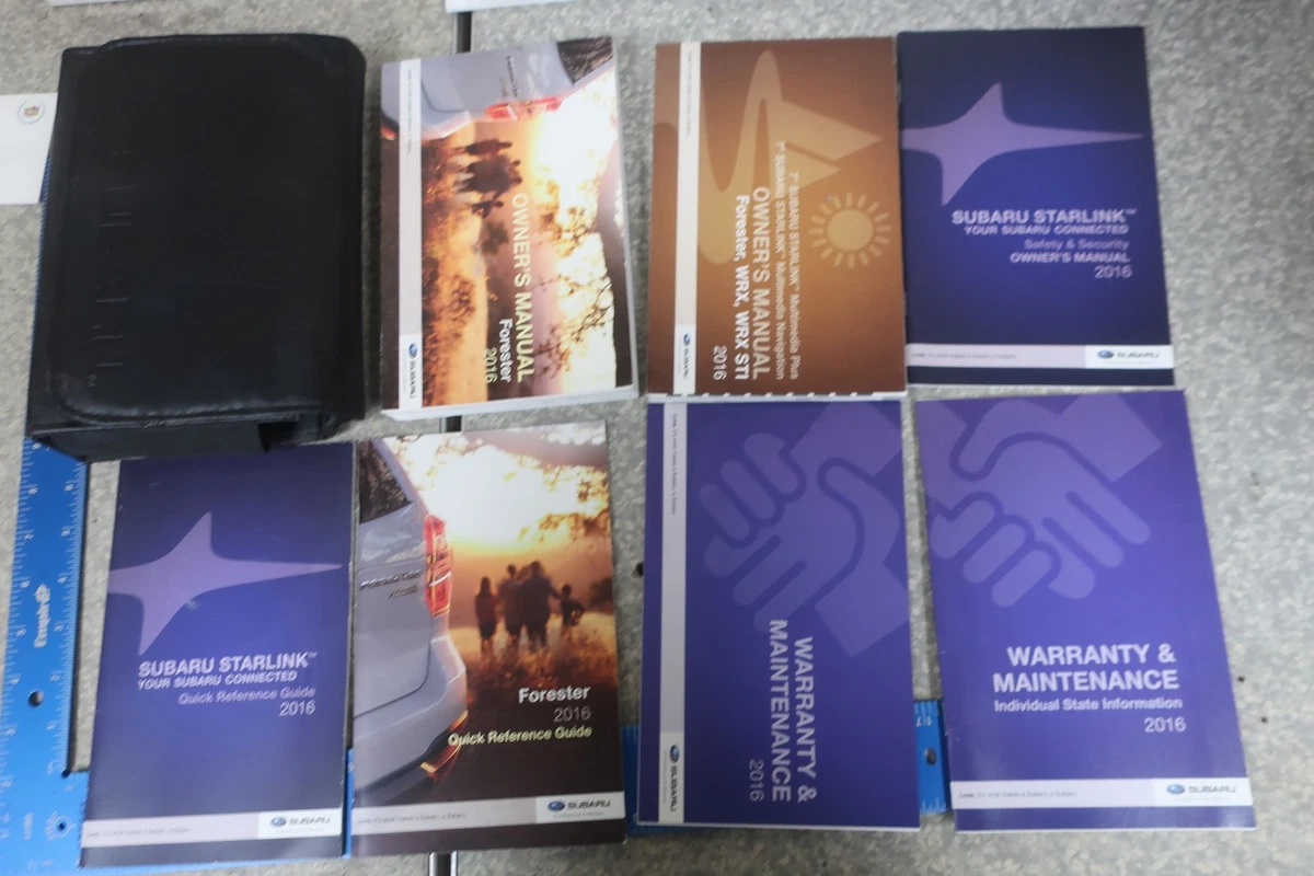 Subaru Car & Truck Owner & Operator Manuals for sale | eBay