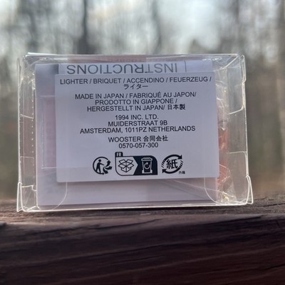 Supreme SS26 Windmill Zag Lighter Purple & Red Waterproof Wind