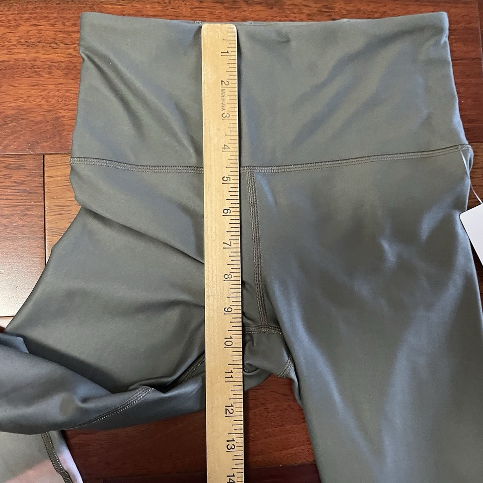 Athleta Elation Ultra High Rise 7/8 Tight Legging Gray Pink Abstract XS ...