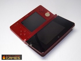 Nintendo 3DS System - Red  - FAST SHIPPING! -  124a