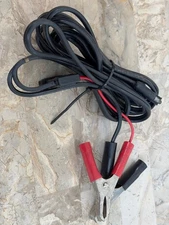 SAE to Battery Alligator Clip - 10FT Heavy Duty Cable for Motorcycles and RVs