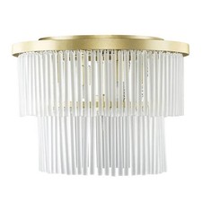 BHS Aubrey Tiered Flush Brass Ceiling Light