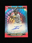 2024 Topps Inception Charged Particles Red Jackson Chourio RC Auto 01/25 HD