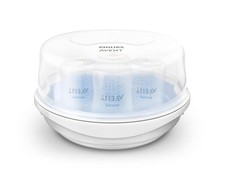 Microwave Steam Sterilizer for Baby Bottles, ...