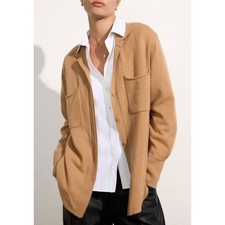 Brochu Walker Andre Luxe Cashmere Shacket size M medium