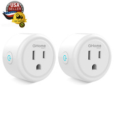 Plug Mini, Wifi Smart Outlet Plug Works with Alexa and Google Home, Timer Outlet