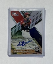 2019 Panini International Cristian Batista Autograph #01/25 No.184 NM/MT