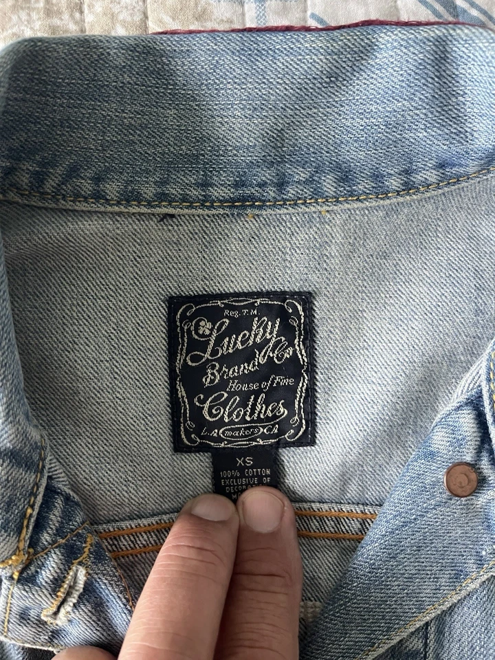 Chaqueta Tucker XS bordada mujer Lucky Brand Foto 4 de 4