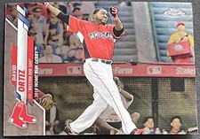 2020 Topps Chrome baseball David Ortiz Base Card #U-94 Boston Red Sox