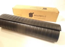 WEARWELL Tuf Sponge Anti-Fatigue Mat (1/4" x 2' x 3') - Black - 451 PVC - 