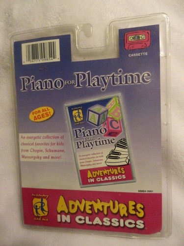 Mommy and Me: Piano for Playtime by Various Artists (Cassette, 2000) -Classical - Picture 2 of 3