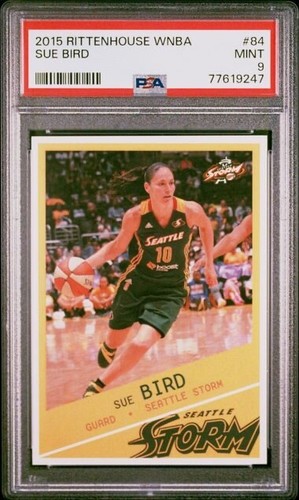 2015 RITTENHOUSE WNBA 84 SUE BIRD PSA 9 Seattle Storm UCONN Huskies