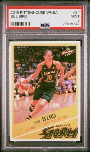 2015 RITTENHOUSE WNBA 84 SUE BIRD PSA 9 Seattle Storm UCONN Huskies