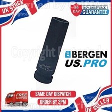 15MM 1/2" DRIVE 6PT 6 POINT SINGLE CR-V DEEP IMPACT SOCKET WRENCH LONG REACH