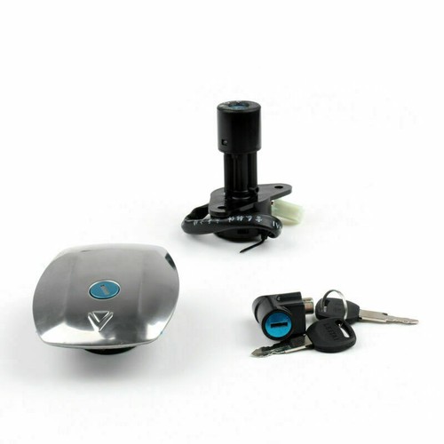 Igntion Swith Lok & Fuel Gas Cap Key Set For Suzuki GS125 4 wire 1982-2000 A E6