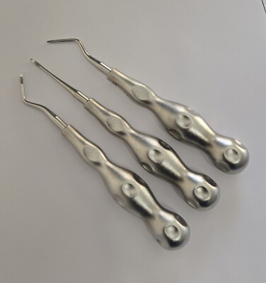 3 Pcs Heidbrink Root Tip Picks Elevator Right Left Straight Instruments German G
