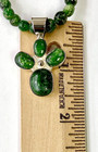 HSN Jay King Sterling Silver Chrome Diopside Pendant With 18" Bead Necklace — photo 5