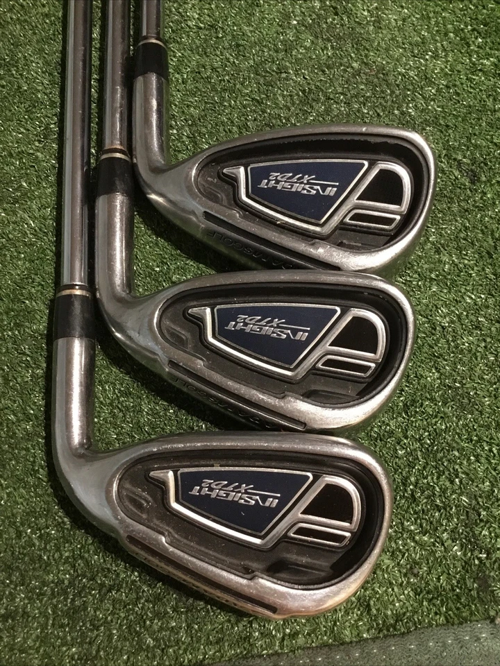 Juego de hierros Adams Insight XTD2 (6-PW-GW) ejes de acero Uniflex Performance Foto 3 de 4