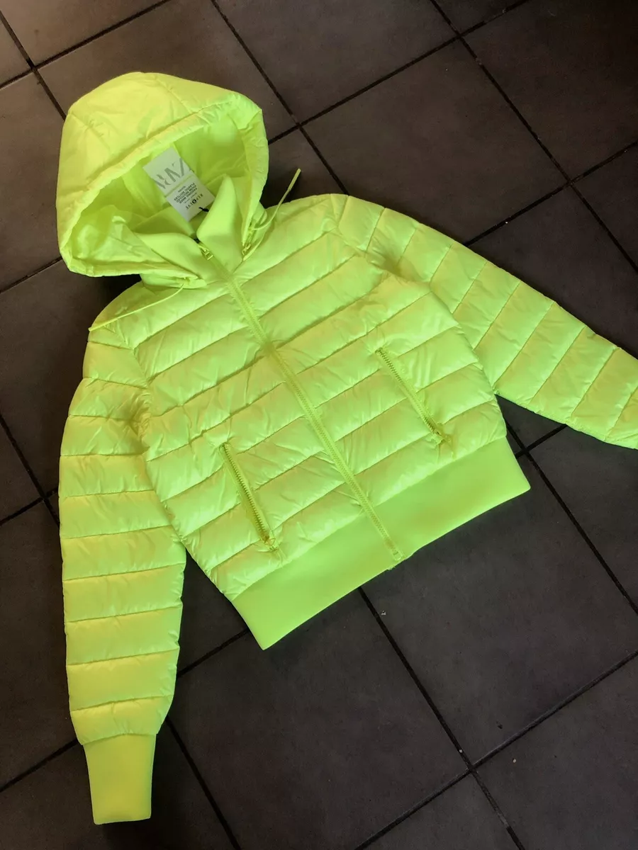 Neon jacket clearance zara