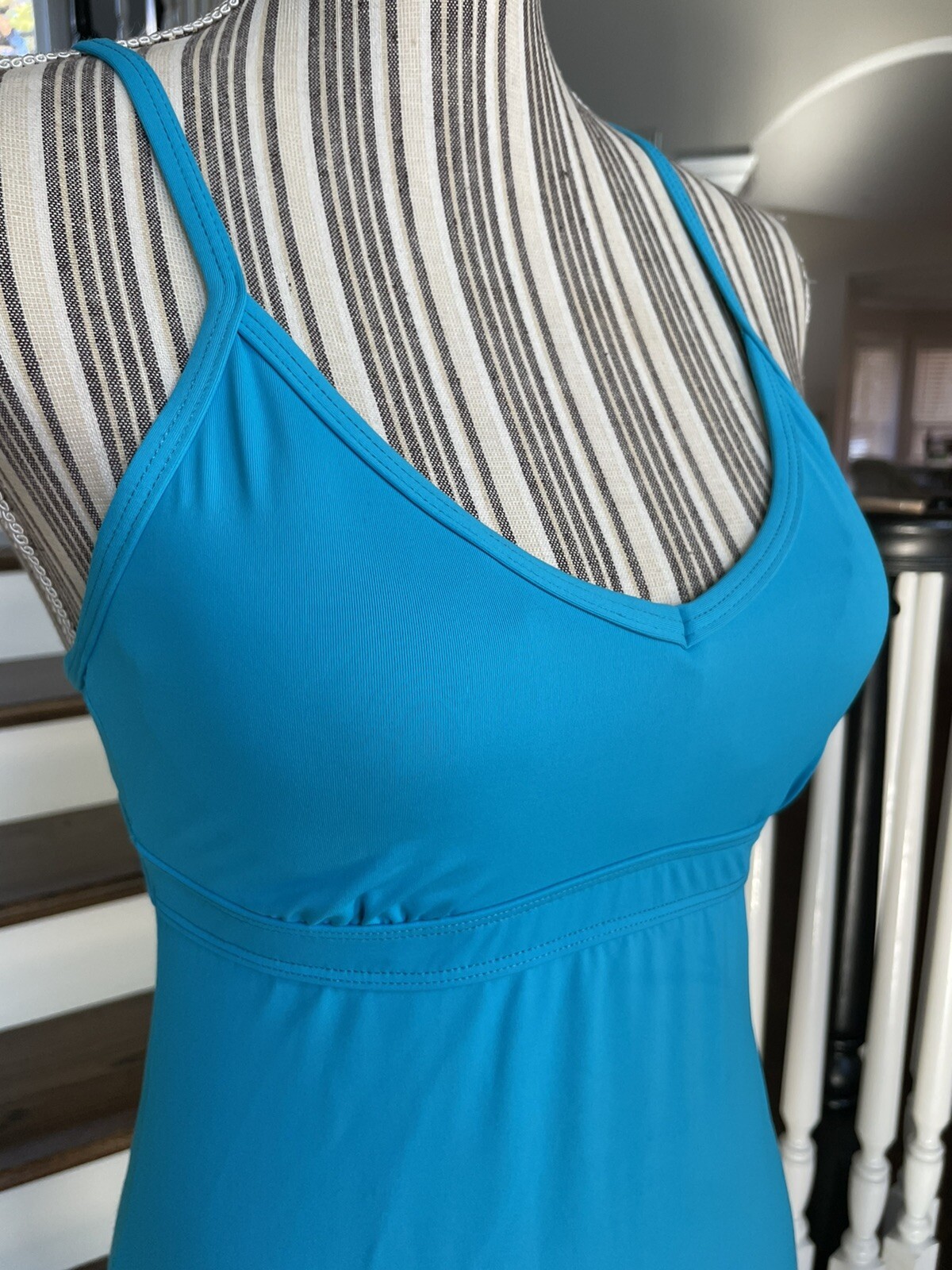 Athleta Shorebreak Swim Beach Dress Tidal Blue X Smal… Gem