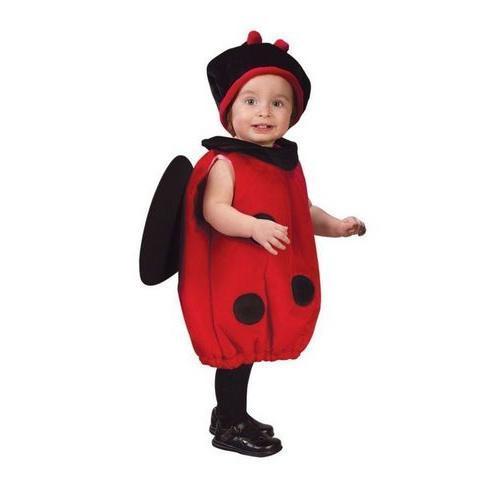 Fun World Big Top Fun Toddler Clown Costume - Colorful Polka Dot Dress With Hat, Small 24mo-2T